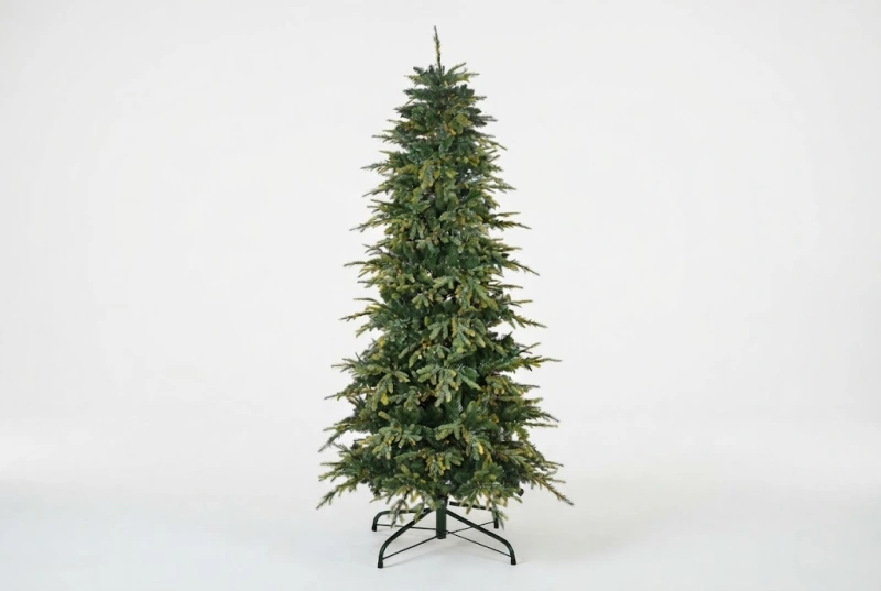 Albero di Natale Big Sky Verde Slim 2850 Luci LED 930 Rami