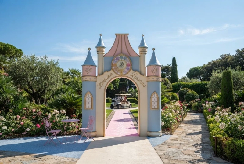 Castello Fiabesco Personalizzabile per Eventi