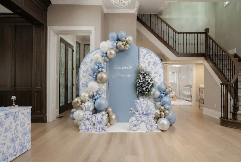 Struttura Decorativa Modulare Personalizzabile per Eventi